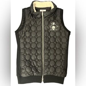 Black Munsing puffer vest in size large